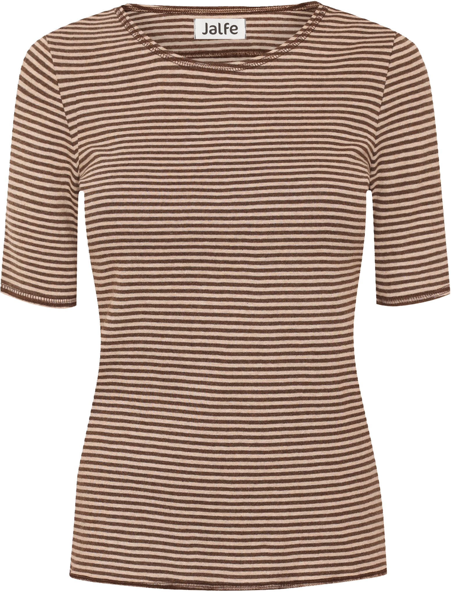 Shirt s/s stripes organic cotton